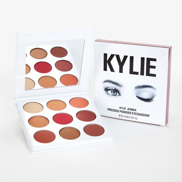 Kylie Kyshadow Powder The Burgundy Palette Eyeshadow New Never Used - Picture 1 of 7